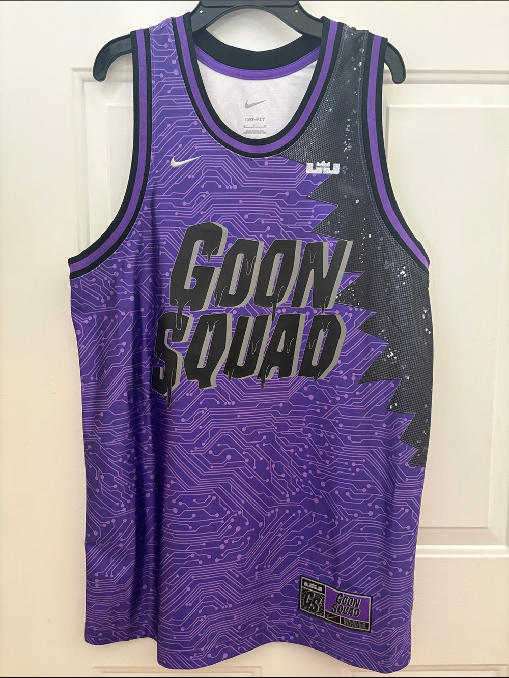 NIKE MEN LEBRON X SPACE JAM: A NEW LEGACY GOON SQUAD JERSEY